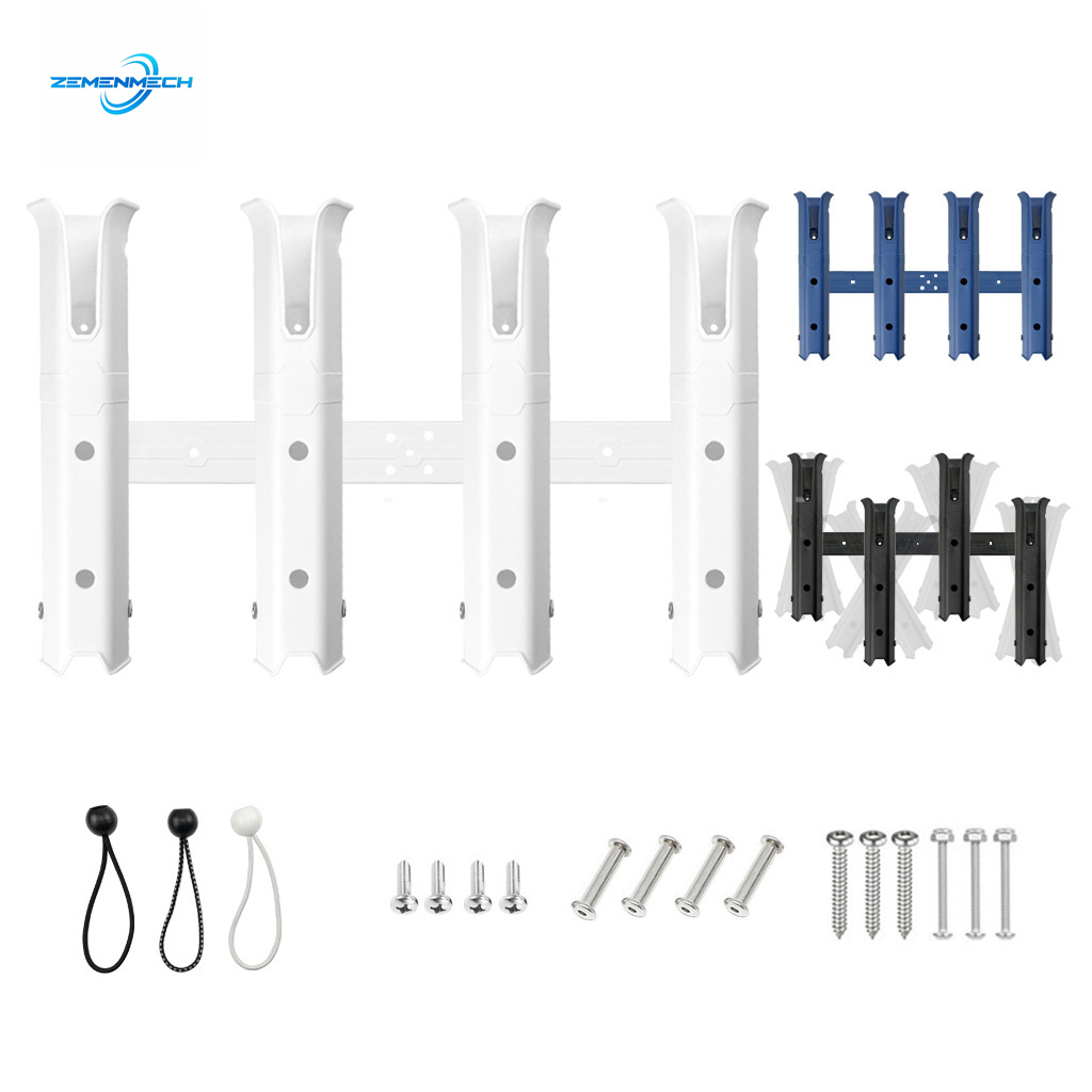 Fishing Kayak Rod Holder - Soporte ajustable de plástico para cañas