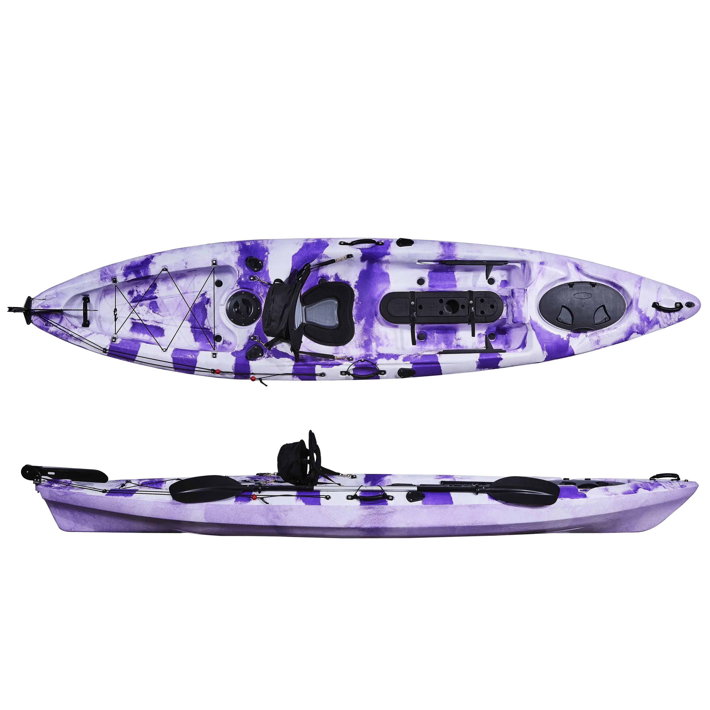 Fishing Kayak Sit In - Kayak de pesca de 13 pies