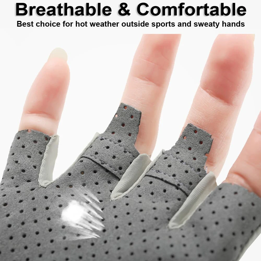 1 par de guantes sin dedos par - Fishing Kayak Paddle reseña y precio