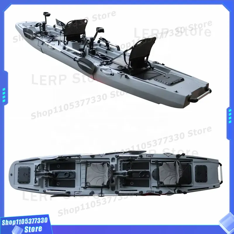 Kayak Modular de 14.5 Pies con - Fishing Kayak Sit In reseña y precio