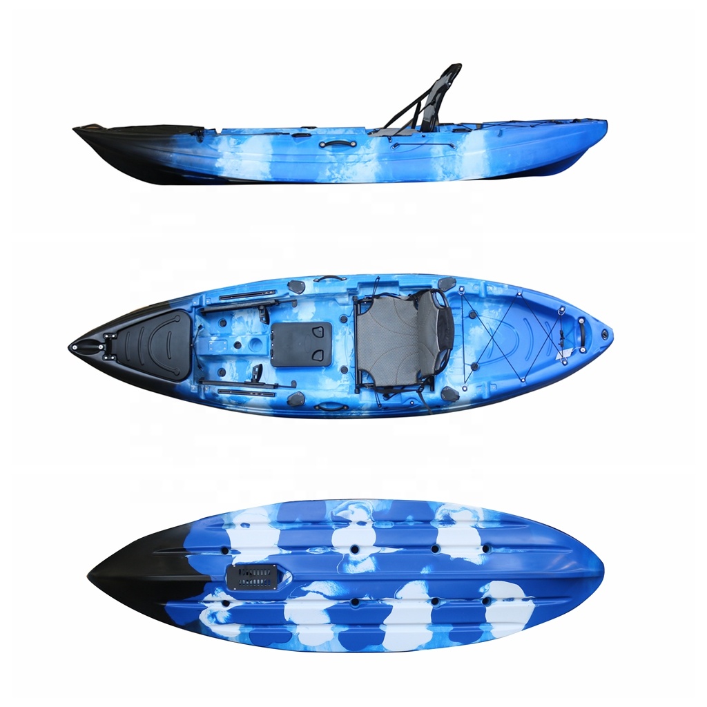 Kayak de plástico de catamarán - Fishing Kayak Sit In reseña y precio