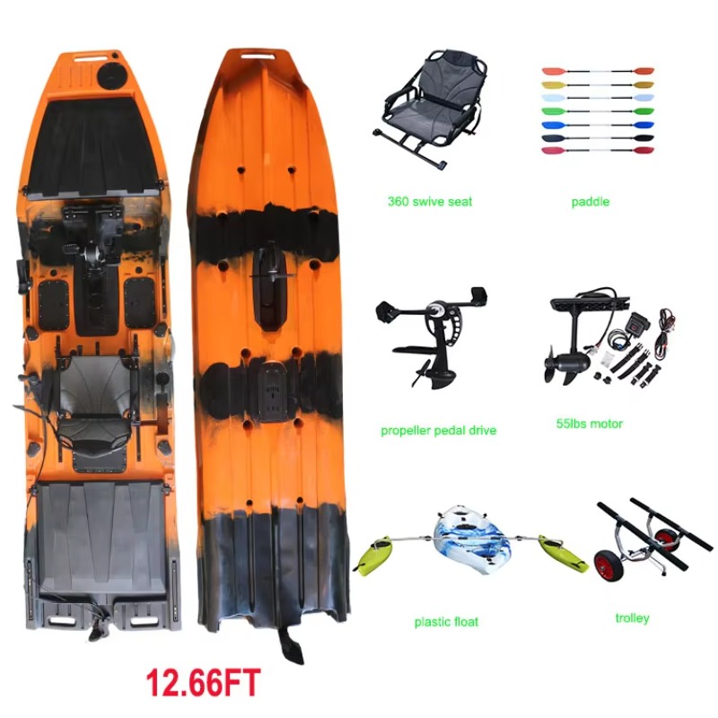 Kayak Individual Vicking de 12 - Fishing Kayak Trolling Motor reseña y precio
