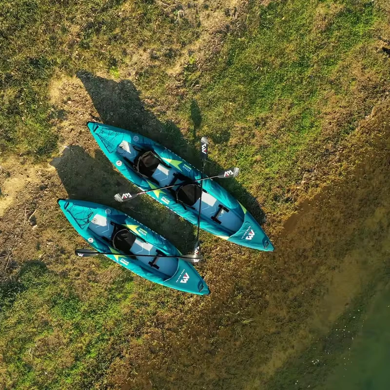 Canoa Kayak Inflable para 1-2  - Fishing Kayak Paddle reseña y precio