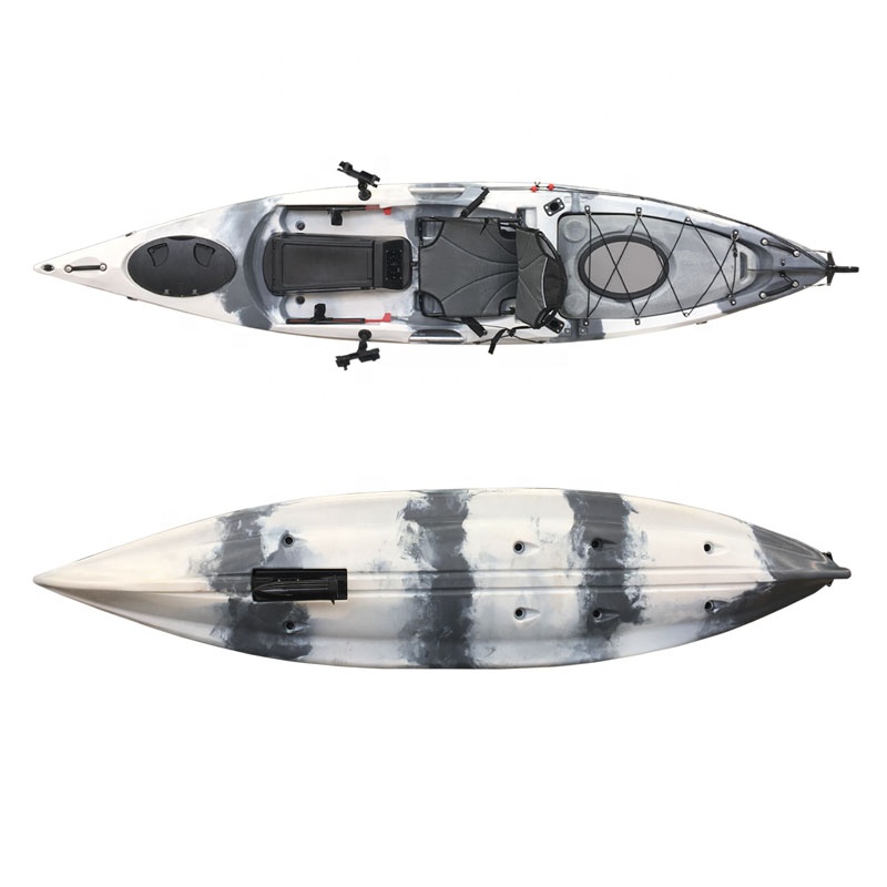 Kayak moldeado Roto motorizado - Fishing Kayak Paddle reseña y precio