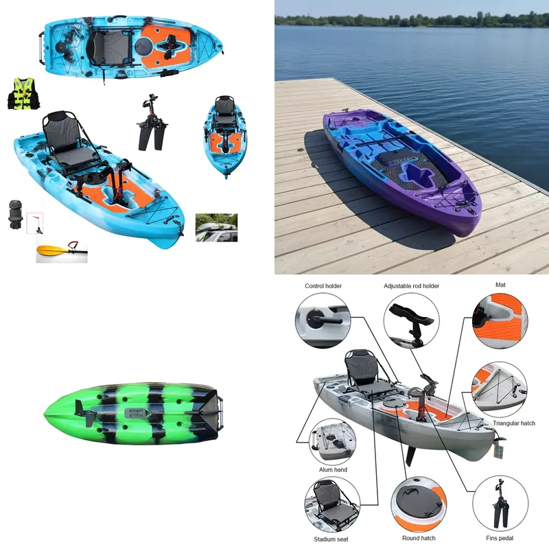 Kayak Vicking Ocean Individual - Fishing Kayak Pedal Drive reseña y precio